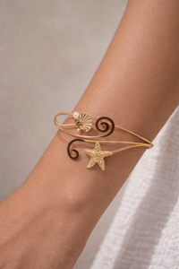 Brazalete Estrella y Concha de Mar