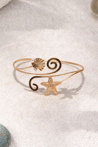 Brazalete Estrella y Concha de Mar